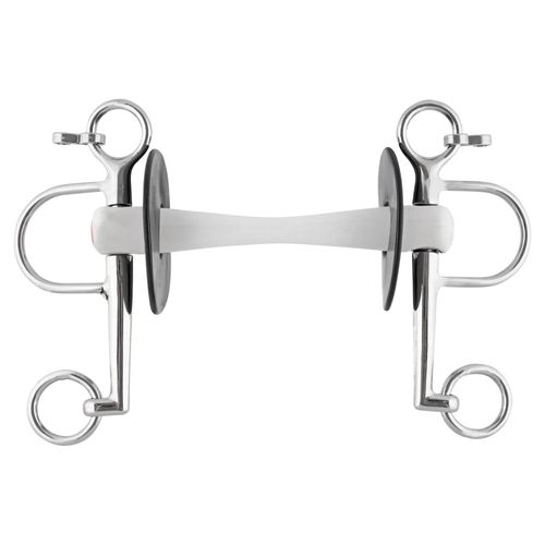 Nathe Flexible Mullen Mouth Short Cheek Pelham Bit 20mm