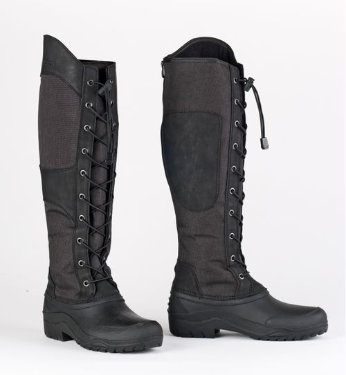 BARGAIN BARN: Ovation Women's Kimberly Winter Rider Tall Boot - 41 - Black