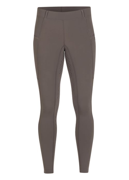 OVERSTOCK: Kerrits Women's Ice Fil Full Seat Tech Tights - Small - Sable