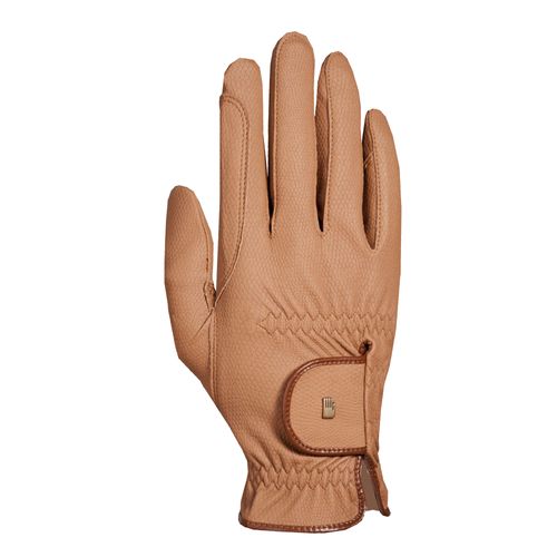 OVERSTOCK: Roeckl Roeck-Grip Riding Gloves - 7 - Caramel