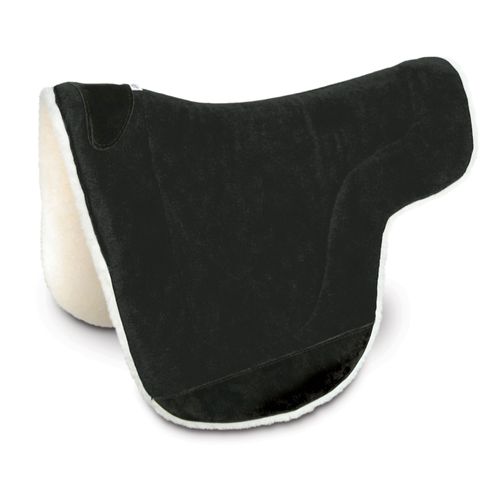 Tucker MicroSuede Equitation Pad - Black