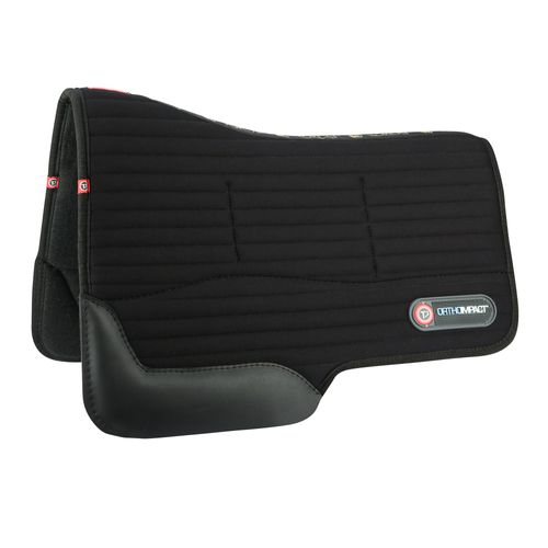 T3 Felt Lined Ortho Impact Barrel Pad w/Shims - Black
