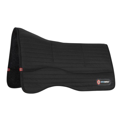 T3 Felt Lined Ortho Impact Performance Pad w/Shims - Black