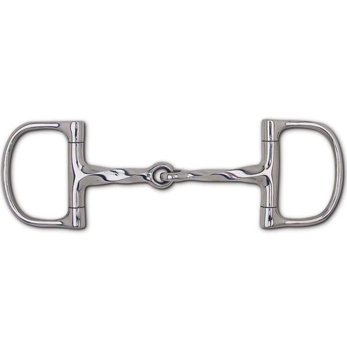 Toklat Dee Ring Slow Twist Snaffle Bit