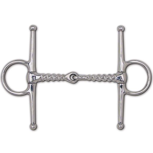 Toklat Full Cheek Corkscrew Snaffle Bit