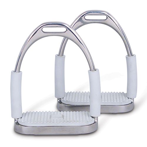 Toklat Flexible Stirrup Irons - Stainless Steel