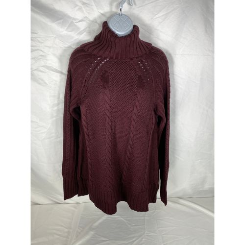 Excellent: Goode Rider Women's Favorite Sweater Mulberry Heather - Large - MultiColor