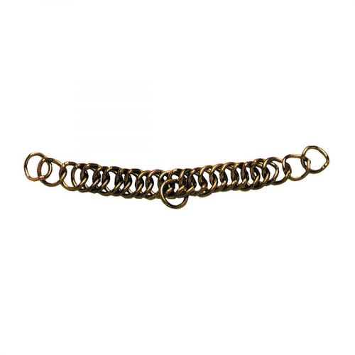 OVERSTOCK: Korsteel Twin Link Curb Chain - One Size