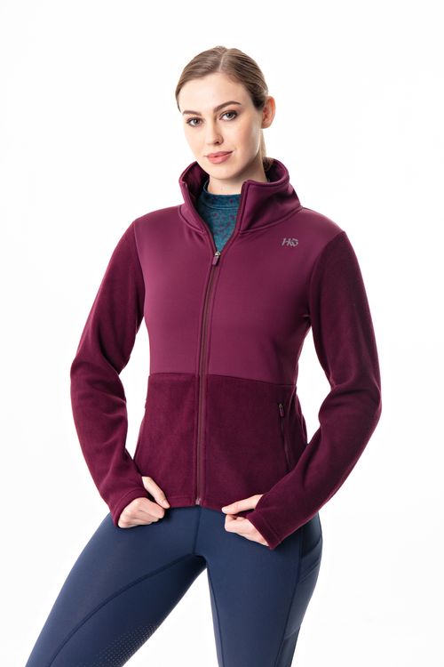 Horseware Women's Farrah Softshell Fleece - Beetroot