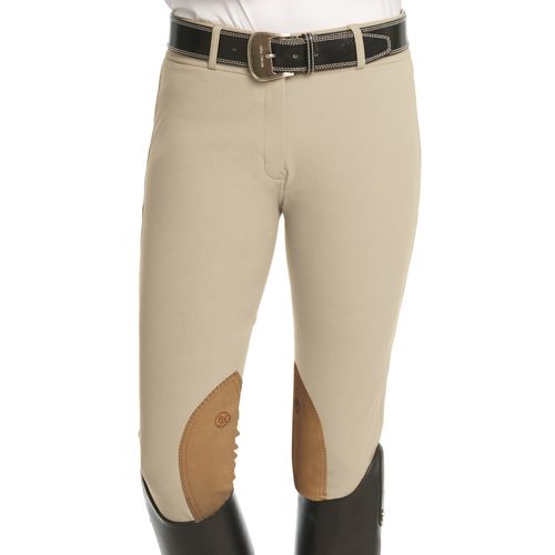 OPENBOX: Ovation Women's Signature Bellissima II Classic Knee Patch Breeches - 26 Regular - Classic Beige