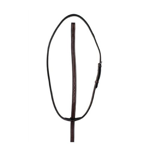 OPENBOX: Nunn Finer Argento Standing Martingale - Pony - Havana/Zinc