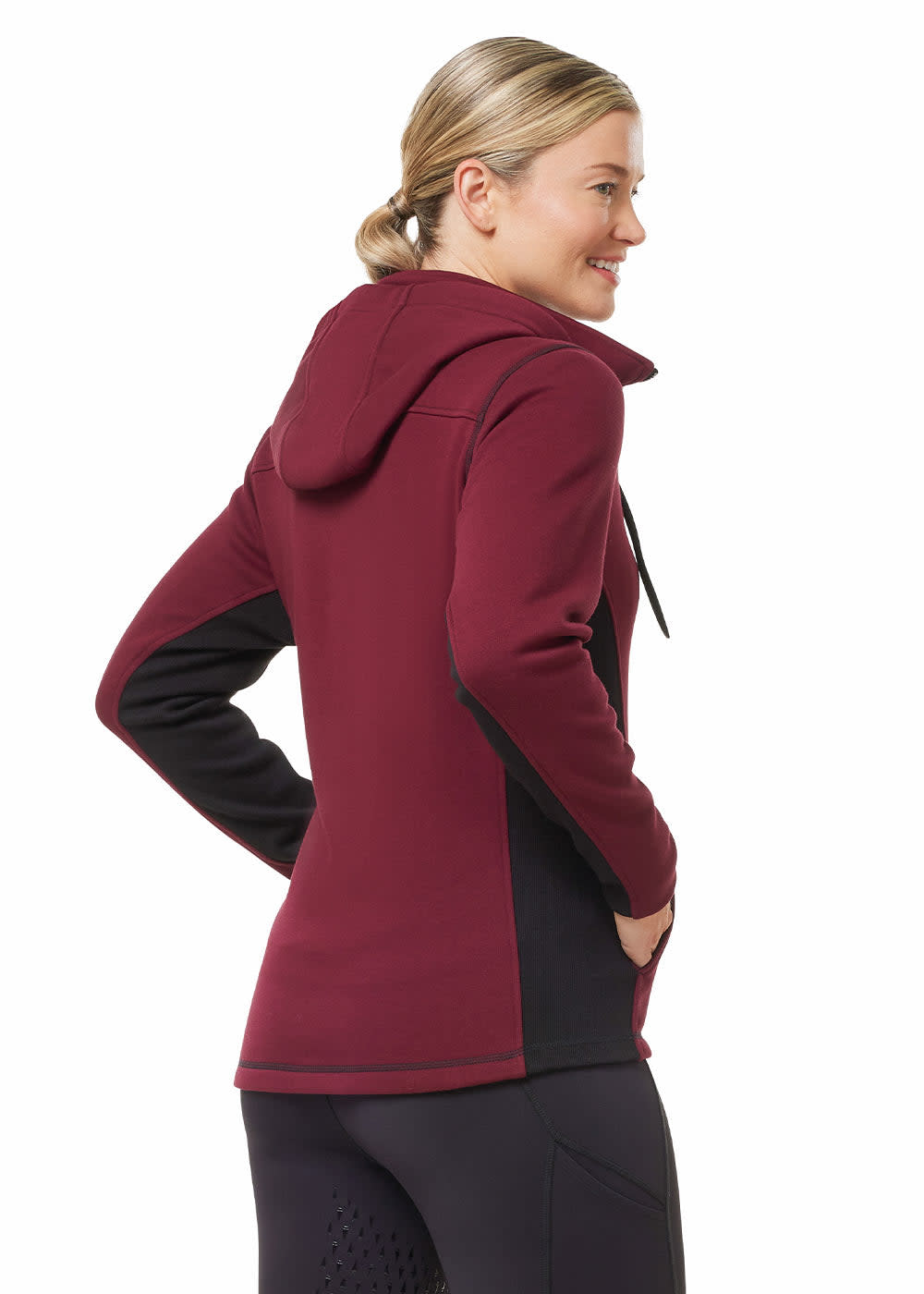 KERRITS PLUSH TEK ZIP NECK TOP