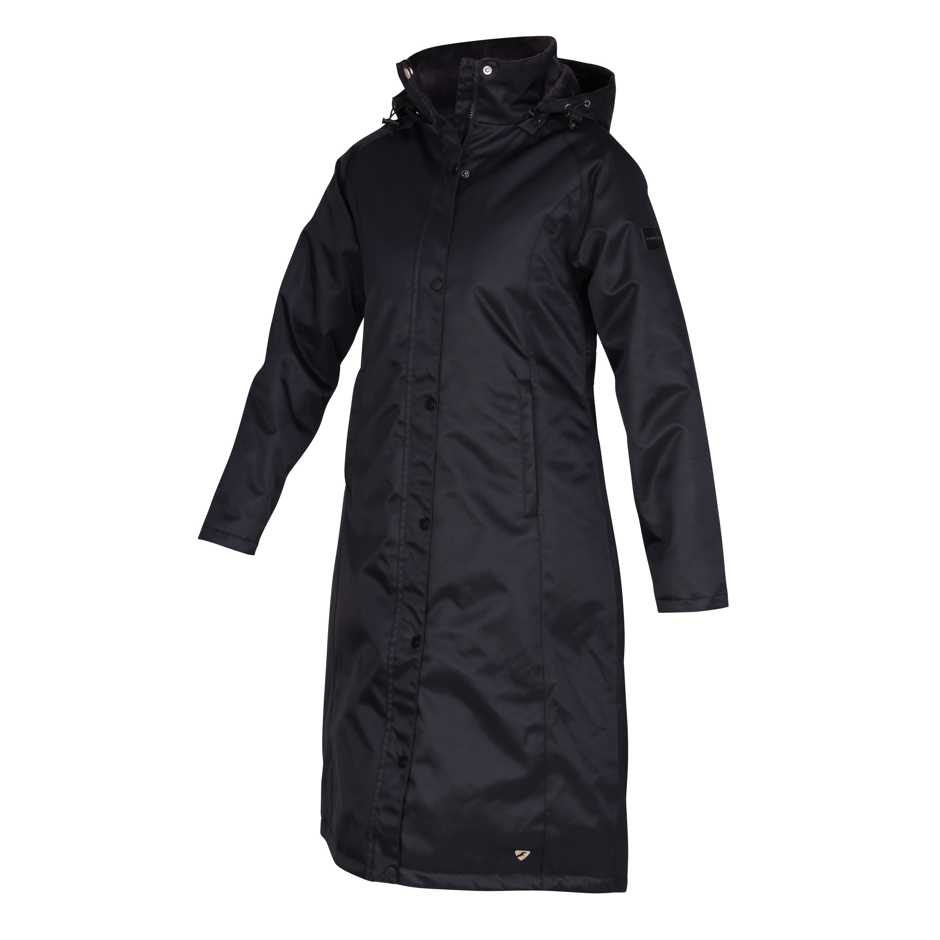 Shires Aubrion Women s Halcyon Long Waterproof Coat Black