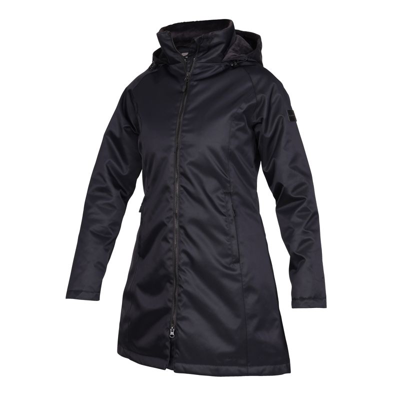 Mid length store waterproof coat womens