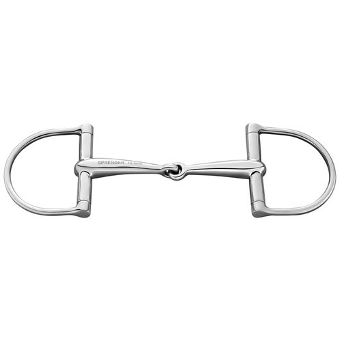 BARGAIN BARN: Herm Sprenger D-Ring Bit 16mm Single Jointed - 125mm