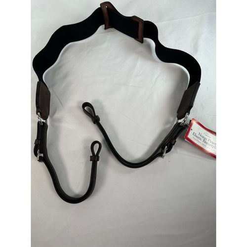 Excellent: Nunn Finer Nunn Finer German Elastic Breastplate - Cob - Brown