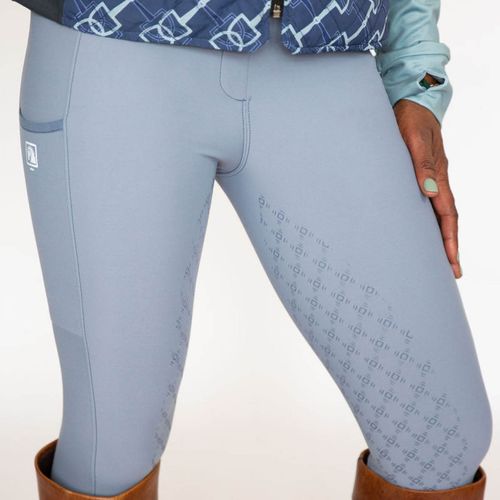 Romfh Women's Vida Full Grip Pull On Tights - Cool Grey