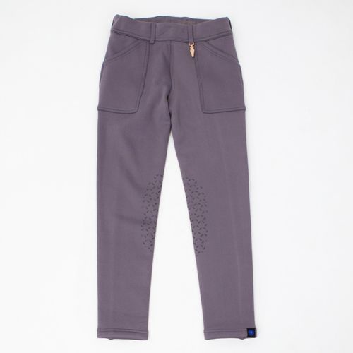 Irideon Kids' Fjord Knee Patch Breeches - Fig