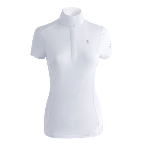 Tredstep Women's Napoli Short Sleeve Competition Shirt - White