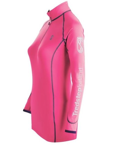 Tredstep Women's Futura Long Sleeve Sport Top - Carmine Rose