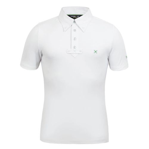 Tredstep Men's Short Sleeve Competition Shirt - White