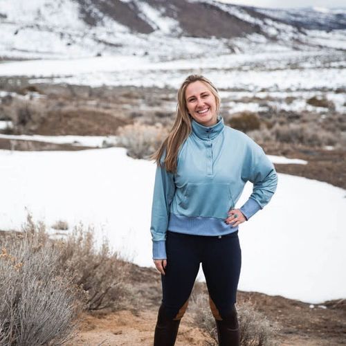 Romfh Women's Champion Knee Patch Euroseat - Classic Dark Navy