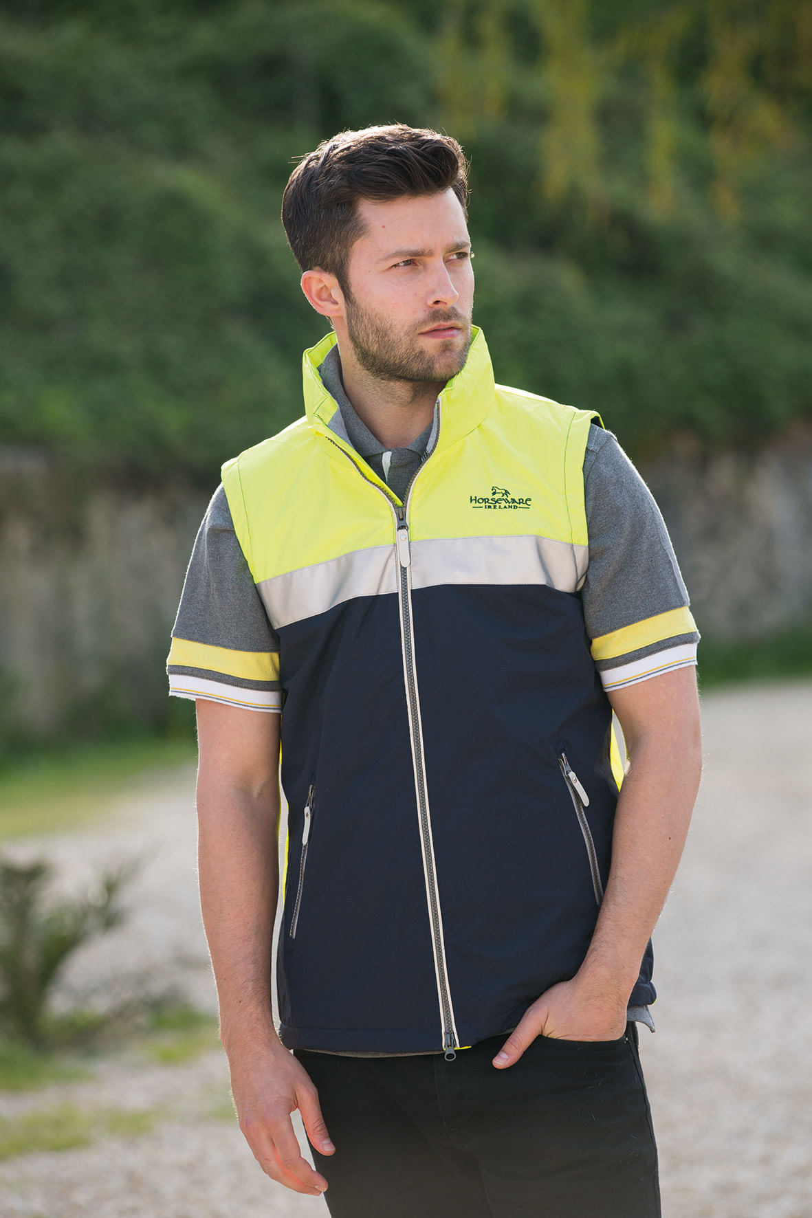 Horseware Corrib Neon Vest Flourescent Yellow HorsewareCBHV02VF00