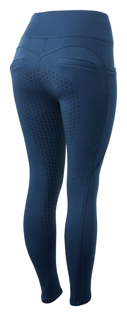 B Vertigo Women's Evelina Full Seat Winter Tights - Reflecting Pond