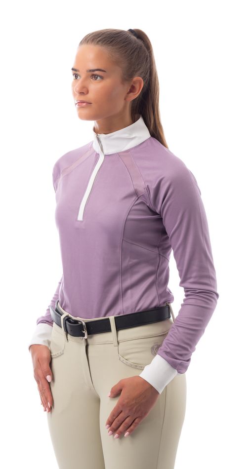 Equinavia Women's Ingrid Long Sleeve Show Shirt - Dusty Rose