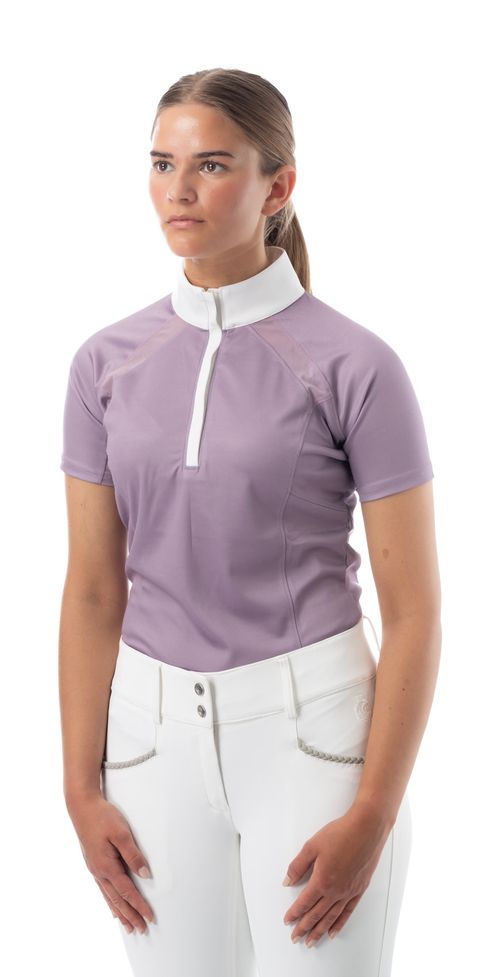 Equinavia Women's Ingrid Short Sleeved Show Shirt - Dusty Rose