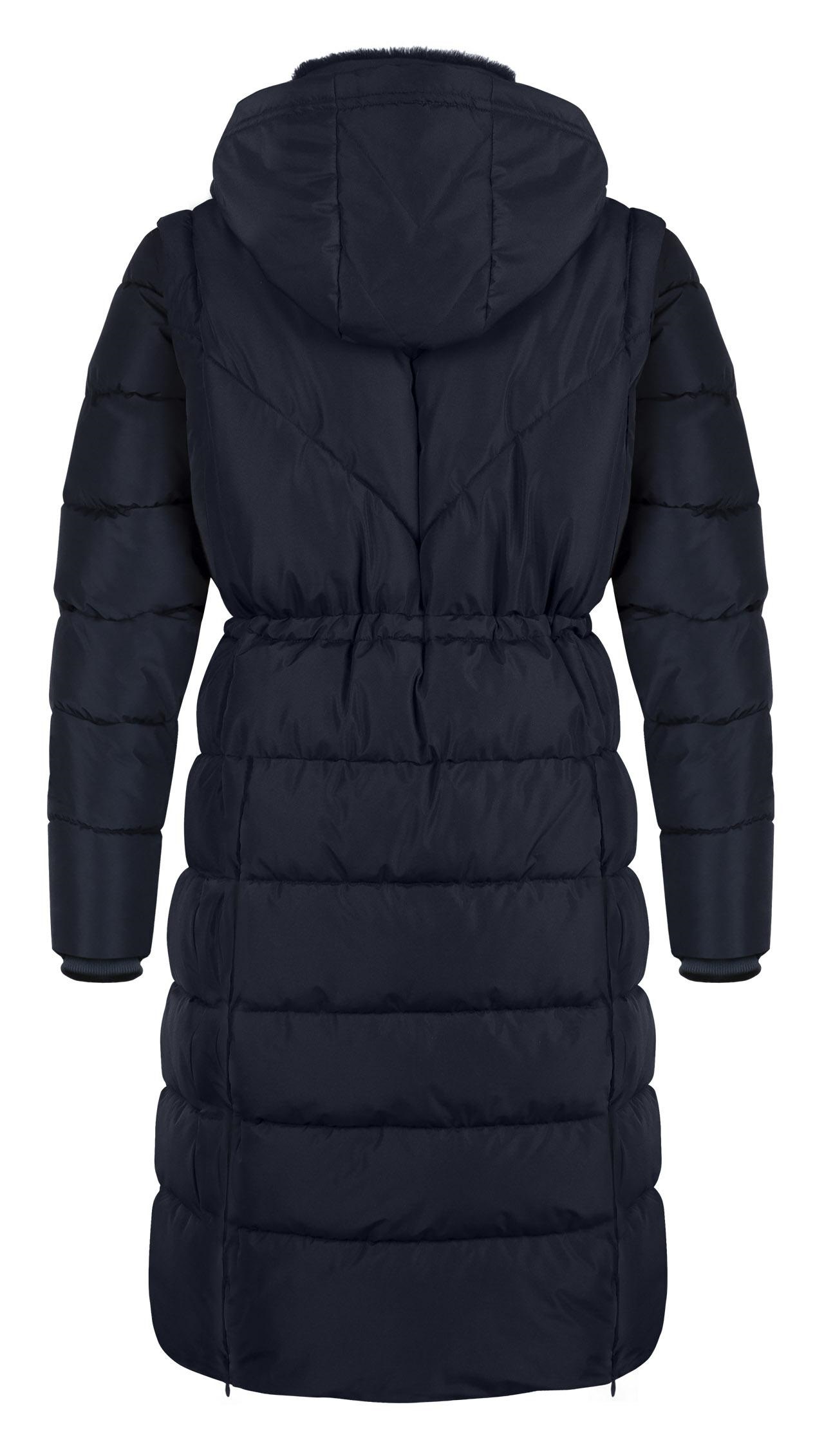 Fair Play Women's Sia 2n1 Riding Puffer Coat - Navy - Fair Play-09752 ...