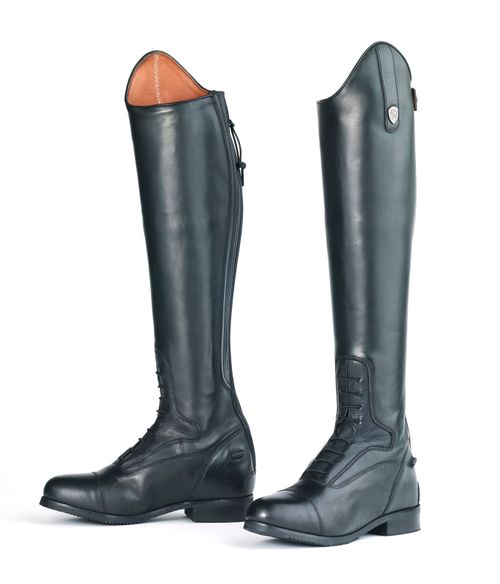 OPENBOX: Ovation Women's Flex Sport Field Boot - 10 X Wide Regular - Black
