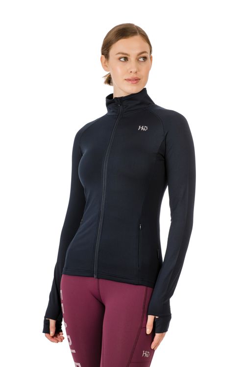 READY TO SHIP: Horseware Women's Tara Tech Zip Top - Medium - Navy