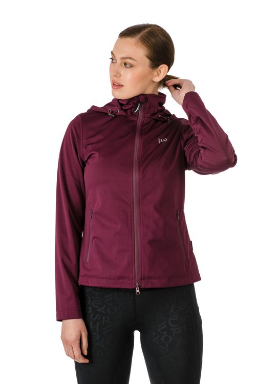 READY TO SHIP: Horseware Women's Ona Softshell Jacket - XX Large - Beetroot Purple