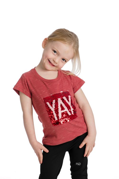 READY TO SHIP: Horseware Kids' Novelty Tee - 11-12 years - Rose