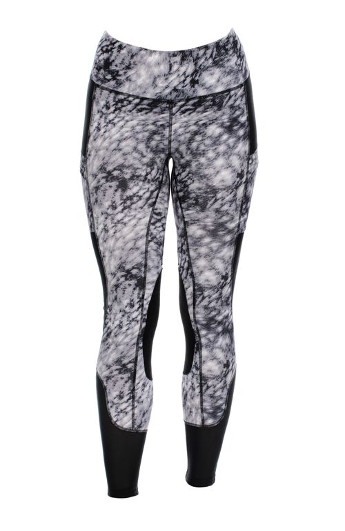 READY TO SHIP: Horseware Women's Knee Patch Riding Tights - Small - Dapple Print