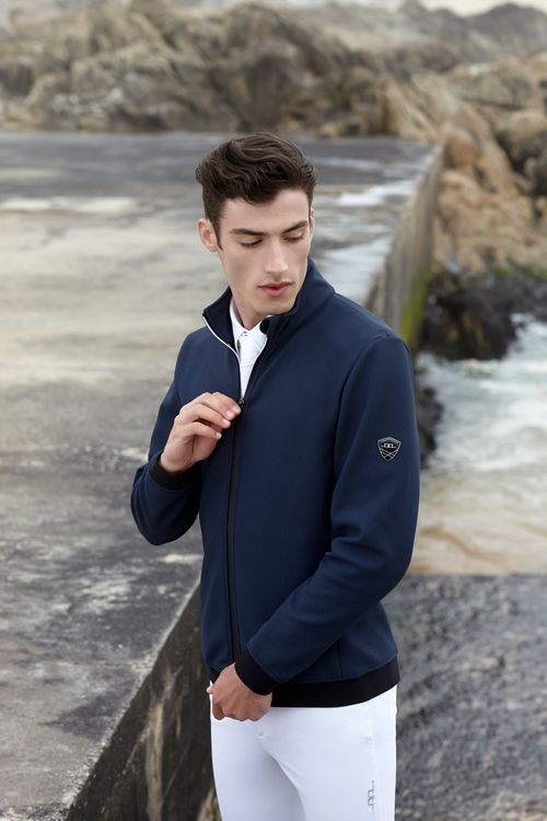 READY TO SHIP: Alessandro Albanese Men's Respira Jacket - X Small - Navy