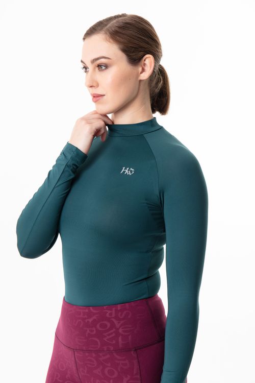 READY TO SHIP: Horseware Women's Keela Base Layer - XXXX Large - Galactic Teal