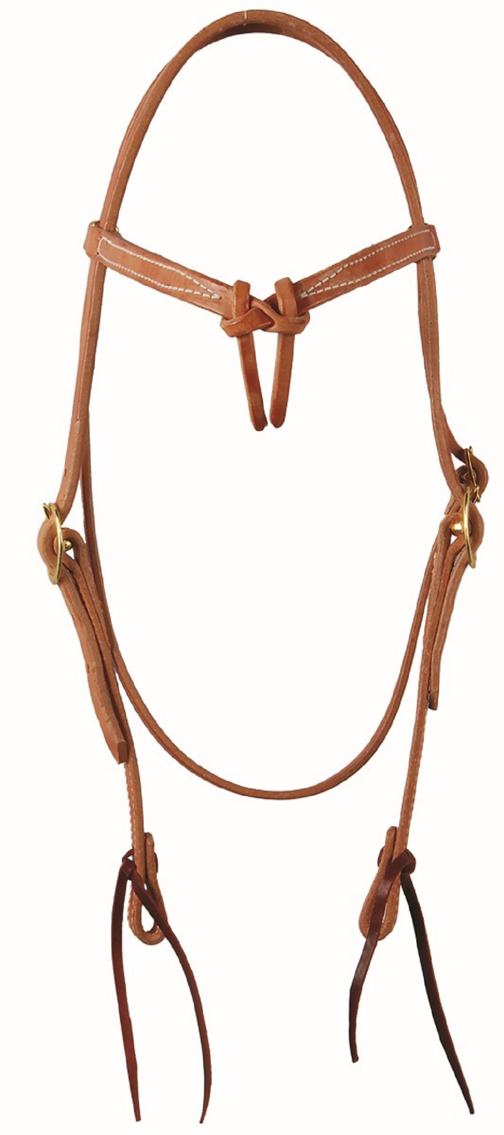 Furturity knot harness leather headstall