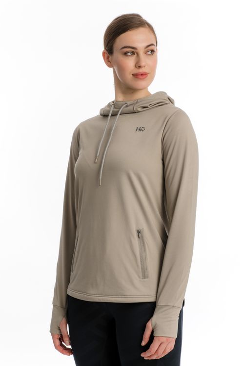 READY TO SHIP: Horseware Technical Hooded Fleece - Medium - Misty Grey