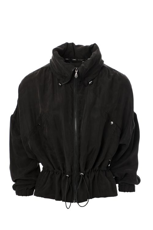 READY TO SHIP: Alessandro Albanese Women's Volare Cupro Jacket - Large - Black