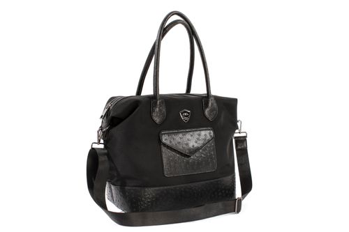 READY TO SHIP: Alessandro Albanese Shopper Bag - One Size - Black