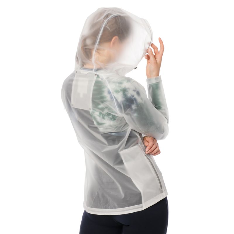 Transparent waterproof outlet jacket