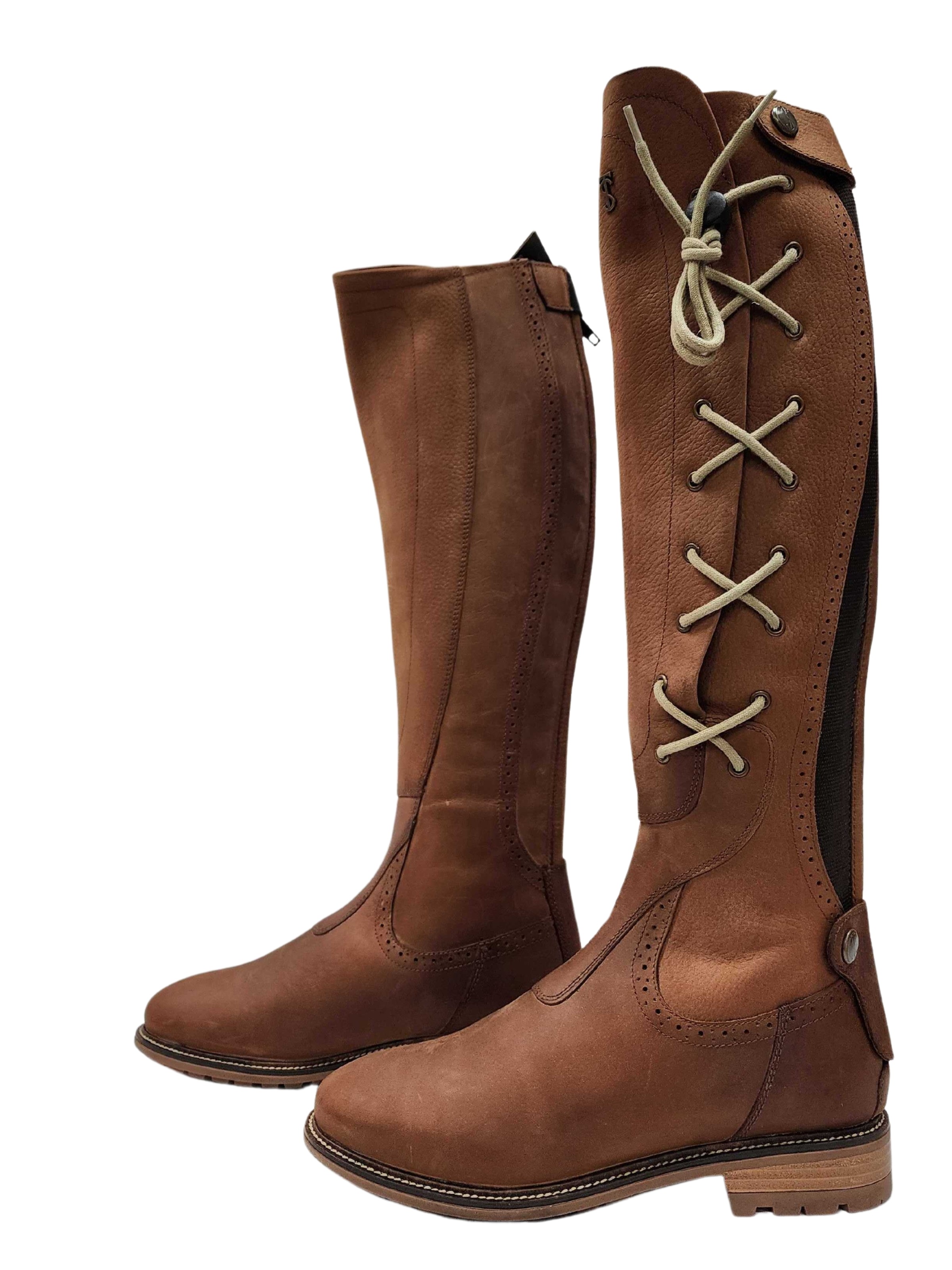 Tredstep brown shop tall boots