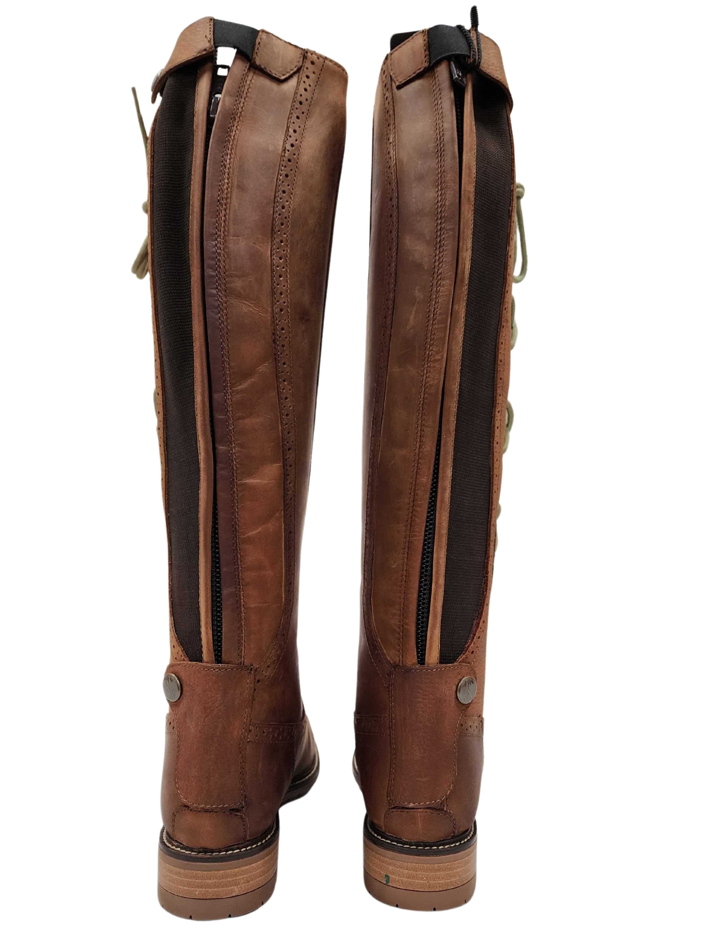 Tredstep brown tall discount boots