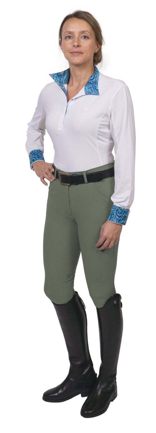 BARGAIN BARN: Romfh Women's Sarafina Bling Full Grip - 24 Regular - Desert Sage