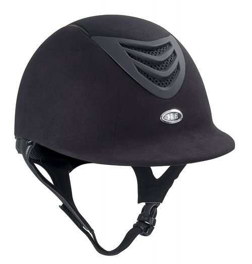 IRH IR4G Suede Helmet Matte Vent - Black