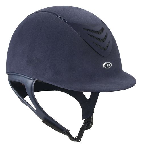 IRH IR4G Suede Helmet Matte Vent - Dark Blue