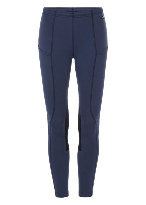 Kerrits Kids' Performance Knee Patch Pocket Tights - Nightsky