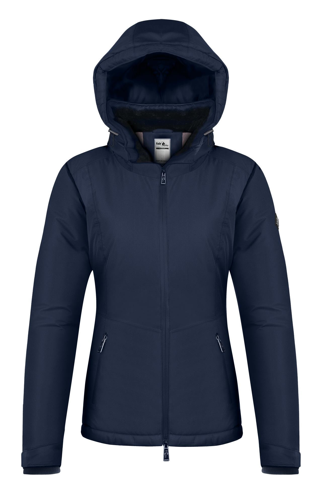 OVERSTOCK: Women's Jonelle Winter Jacket - 34 - Navy - Tack Of The Day